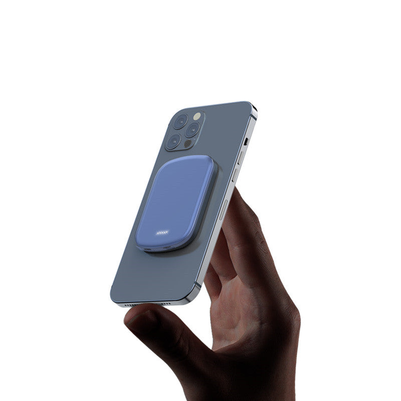 Magnetic Wireless Portable Power Bank – Fast Charging Battery Pack for Smartphones