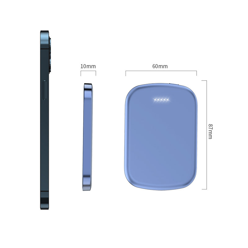 Magnetic Wireless Portable Power Bank – Fast Charging Battery Pack for Smartphones