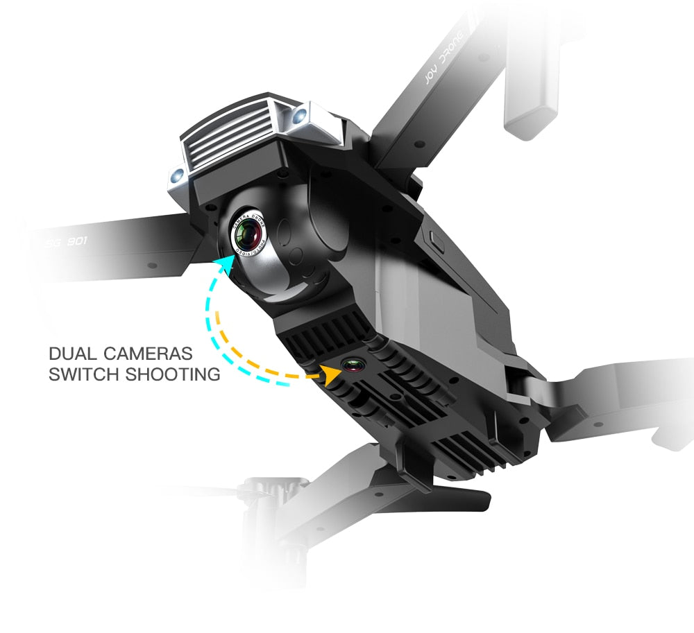 Foldable RC Drone with HD Camera – Compact Quadcopter for Aerial Photography & Stunts