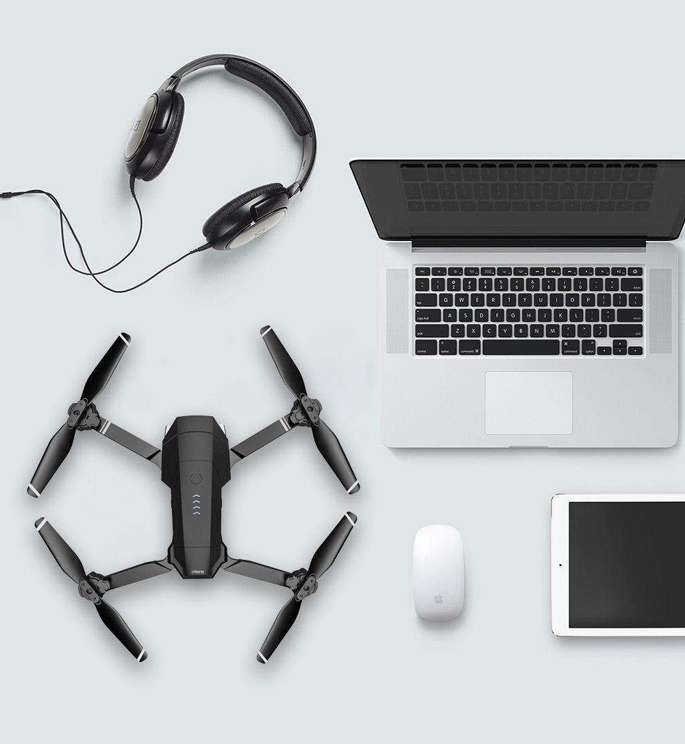 Foldable RC Drone with HD Camera – Compact Quadcopter for Aerial Photography & Stunts