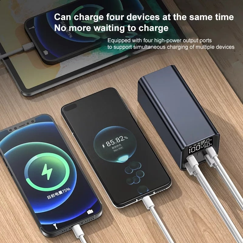 High-Power Laptop Charging Power Bank – Portable Fast Charger for Laptops, Tablets & Smartphones
