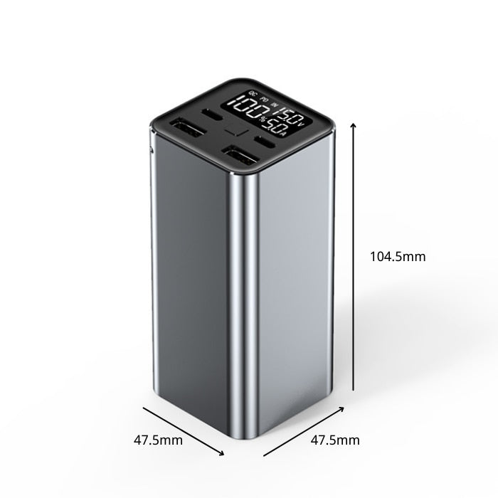 High-Power Laptop Charging Power Bank – Portable Fast Charger for Laptops, Tablets & Smartphones