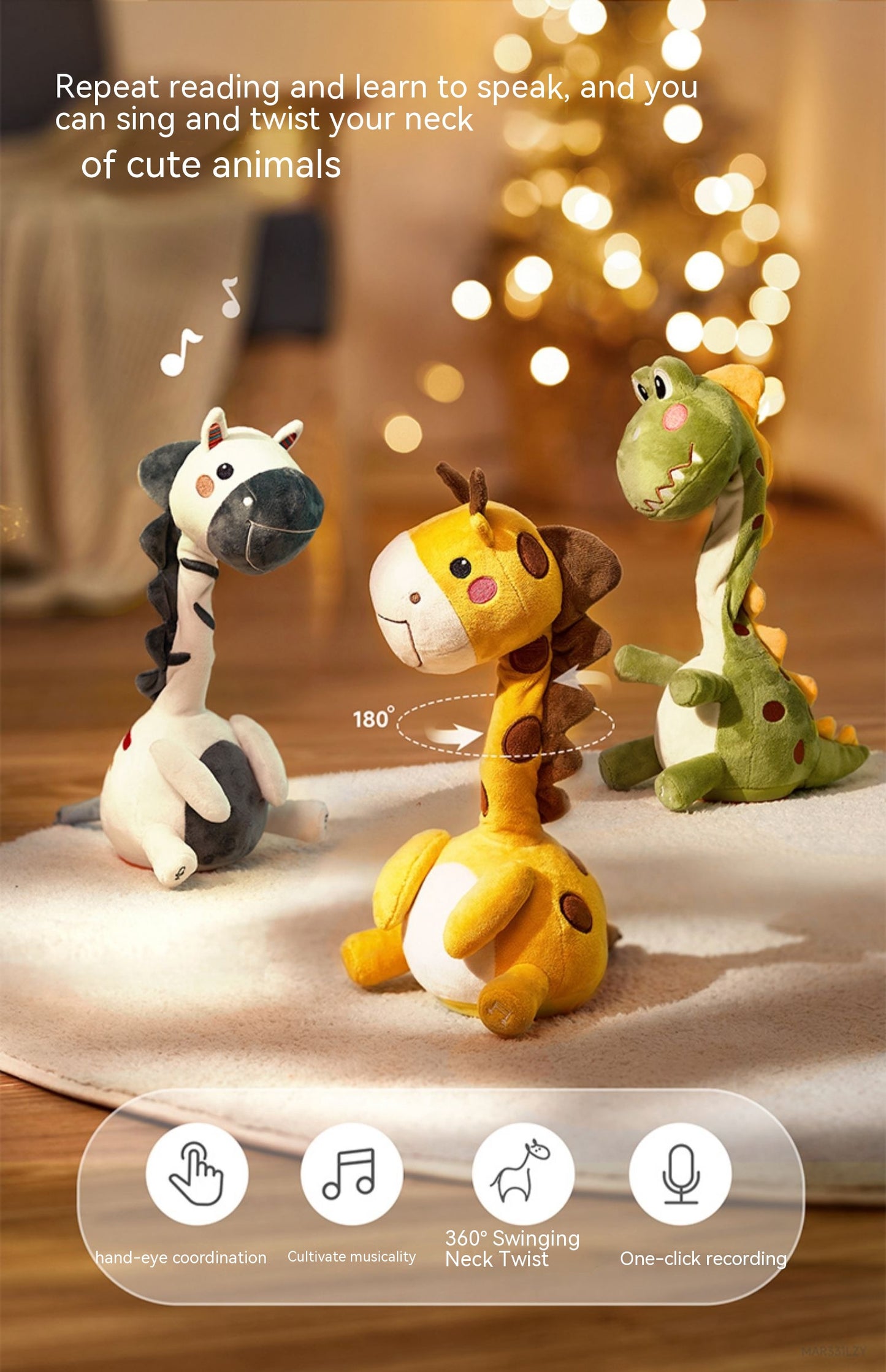Interactive Baby Puzzle Training Doll Toy – Early Learning Plush Educational Toy for Toddlers