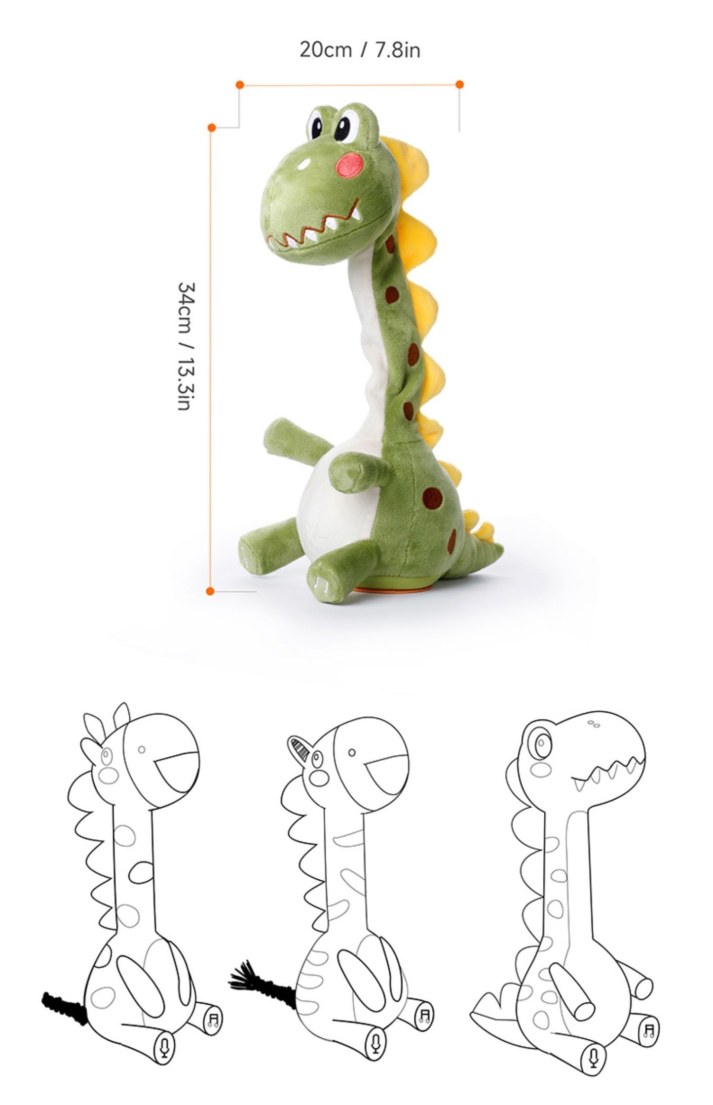 Interactive Baby Puzzle Training Doll Toy – Early Learning Plush Educational Toy for Toddlers
