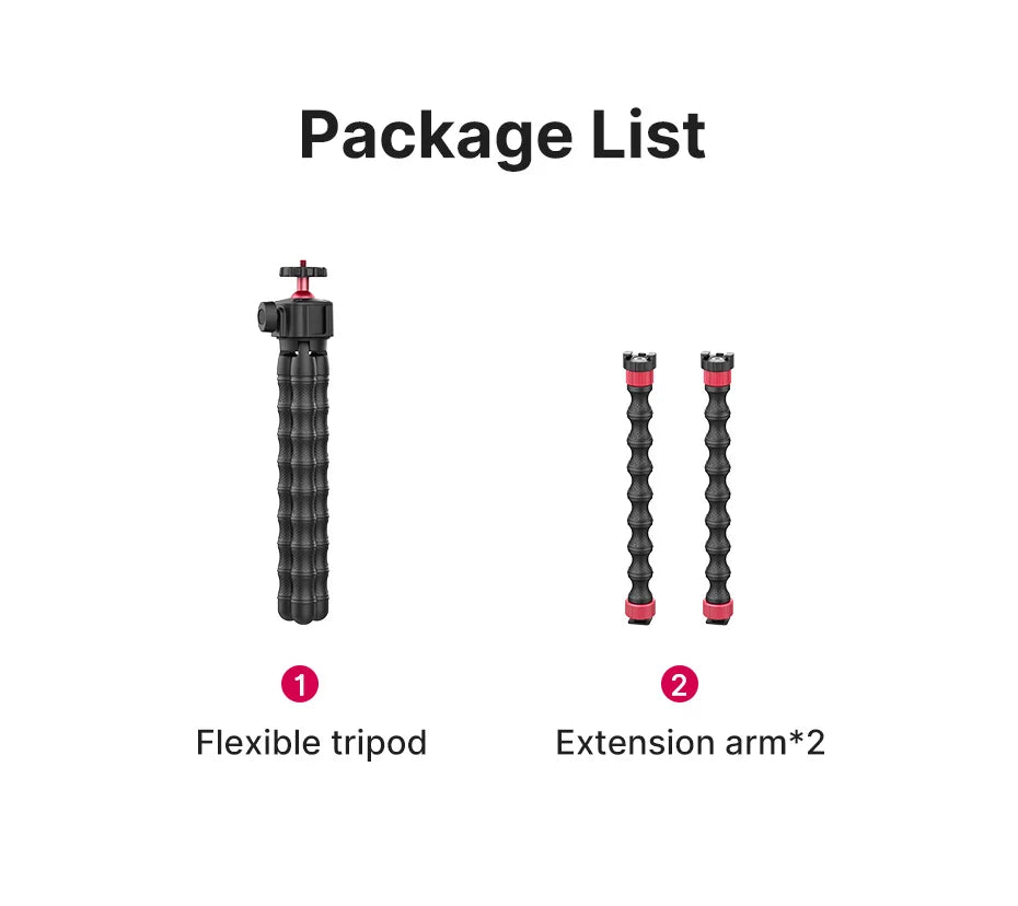 Flexible Octopus Camera Tripod – Universal Bendable Stand for Phones, Cameras & Action Cams
