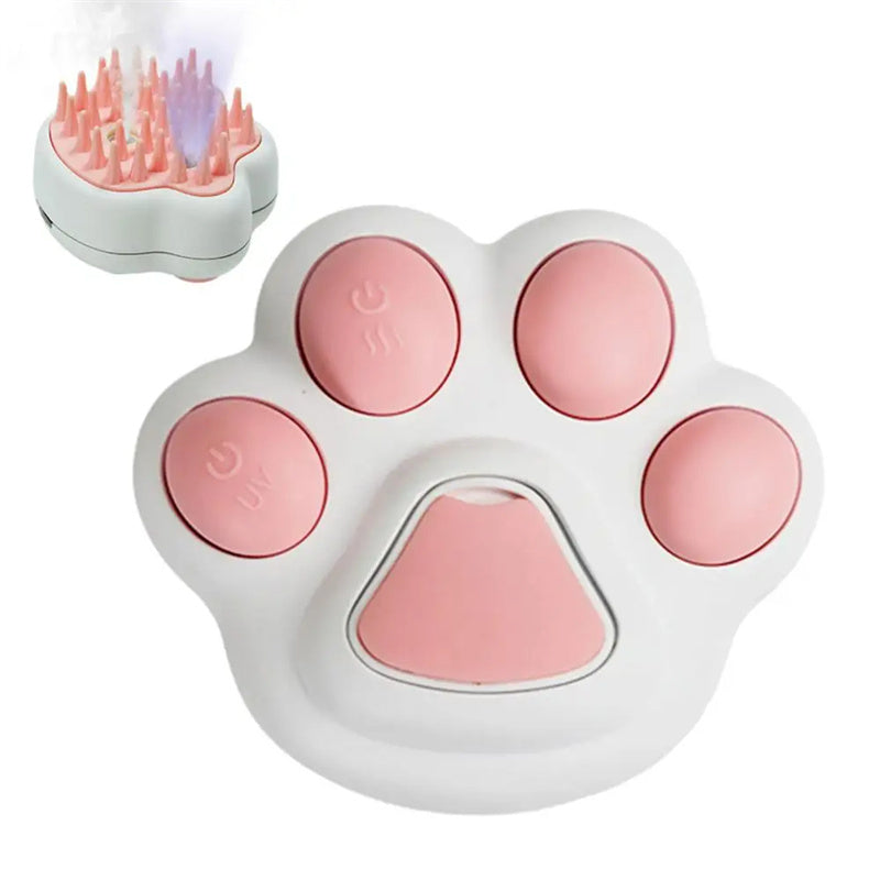 Pet Steam Hair Removal & Massage Comb – Relaxing Grooming Tool for Dogs & Cats