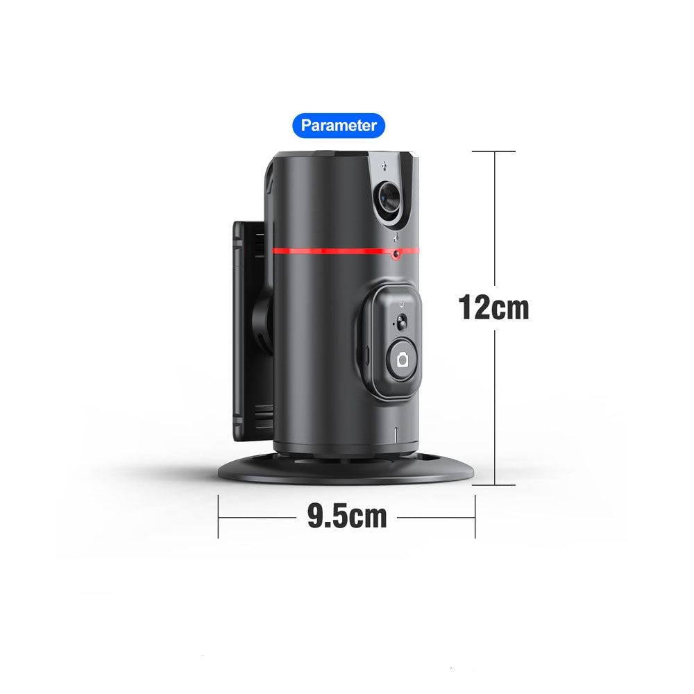 360° AI Face Tracking Phone Holder – Intelligent Auto-Tracking Stabilizer for Vlogs, Lives & Video Calls