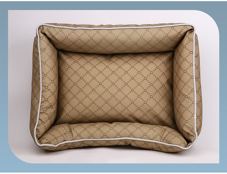 Waterproof Pet Bed – Bite-Resistant, Scratch-Proof, All-Season Kennel for Small Dogs