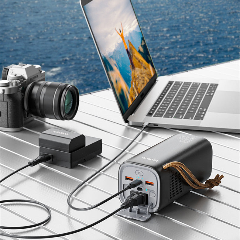Emergency Outdoor Power Bank – Portable Battery Backup for Travel, Camping & Survival