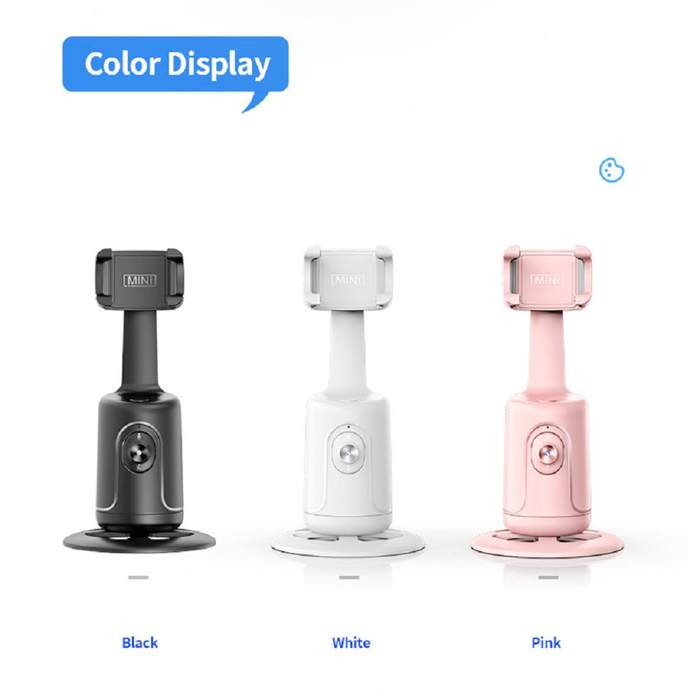 360° AI Auto Face Tracking Gimbal – Smart Phone Stabilizer for Vlogging, Video & Live Streaming