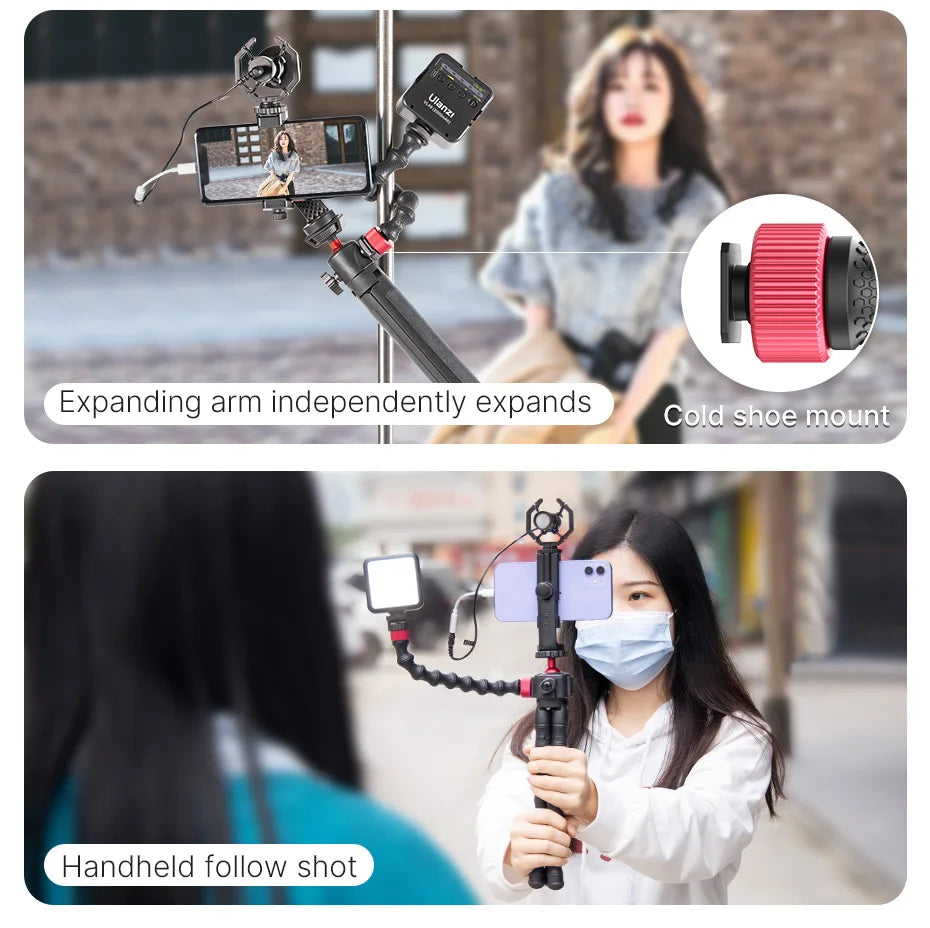 Flexible Octopus Camera Tripod – Universal Bendable Stand for Phones, Cameras & Action Cams