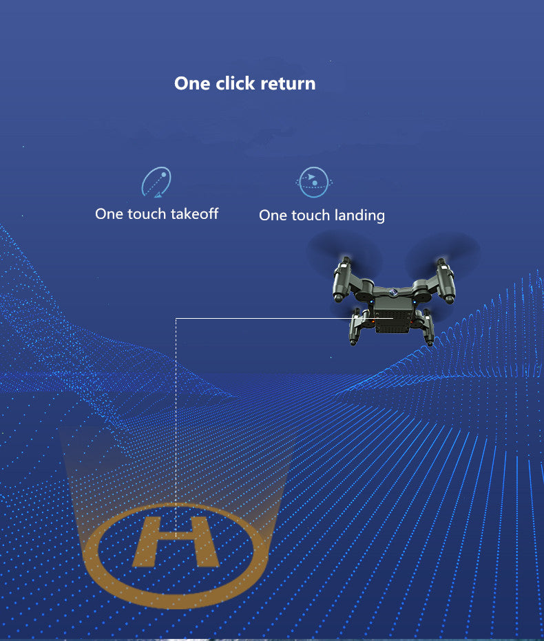 Mini Folding Drone with Luggage-Style Storage Box – 4-Axis RC Drone Toy with Aerial Photography for Kids
