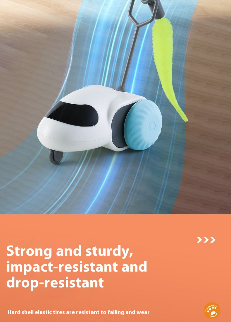 Smart Gravity Sensor Cat Toy Car – Electric Self-Running Chase Toy for Indoor Cats