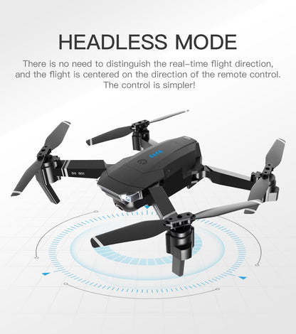 Foldable RC Drone with HD Camera – Compact Quadcopter for Aerial Photography & Stunts