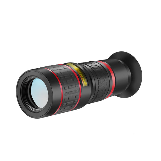 Mobile Phone Telescope Lens – 12x Zoom Clip-On Monocular Telephoto for Smartphones