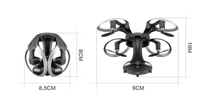 Mini Folding Quadcopter Drone – Pocket-Sized RC Drone with HD Camera & One-Key Controls