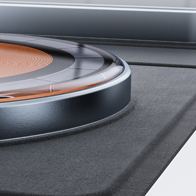 3-in-1 Magnetic Folding Wireless Charger – Transparent Fast Charging Station for iPhone, Apple Watch & AirPods