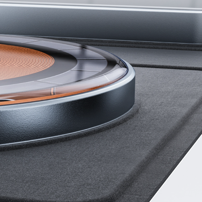 3-in-1 Magnetic Folding Wireless Charger – Transparent Fast Charging Station for iPhone, Apple Watch & AirPods
