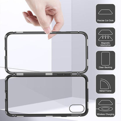 Anti-Peep Magnetic Privacy Phone Case – 360° Magnetic Glass Protective Shell