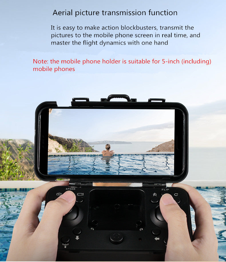 Mini Folding Drone with Luggage-Style Storage Box – 4-Axis RC Drone Toy with Aerial Photography for Kids