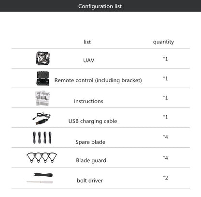 Mini Folding Drone with Luggage-Style Storage Box – 4-Axis RC Drone Toy with Aerial Photography for Kids