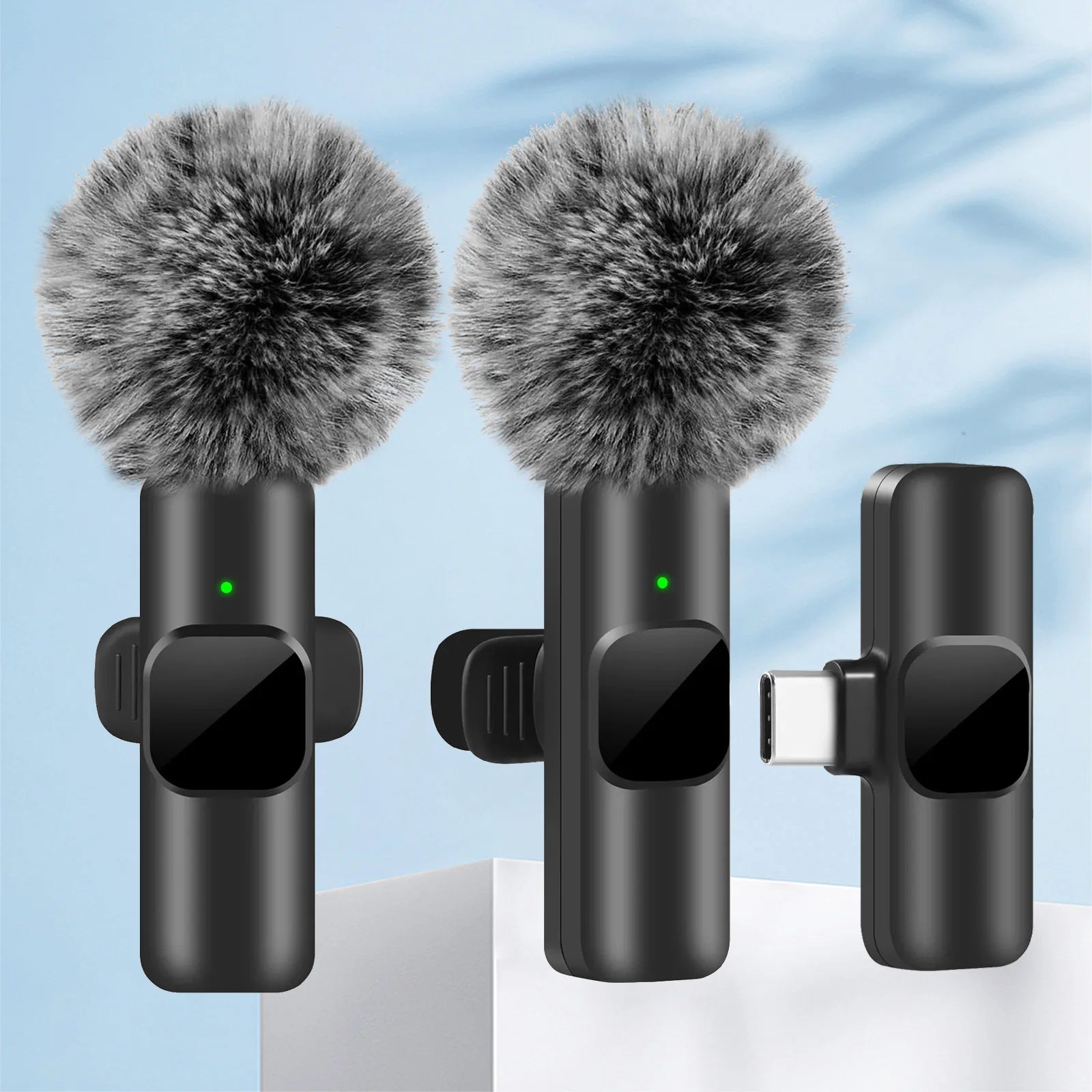 NEW Wireless Lavalier Microphone – Mini Clip-On Mic for iPhone, Android &amp; Laptop