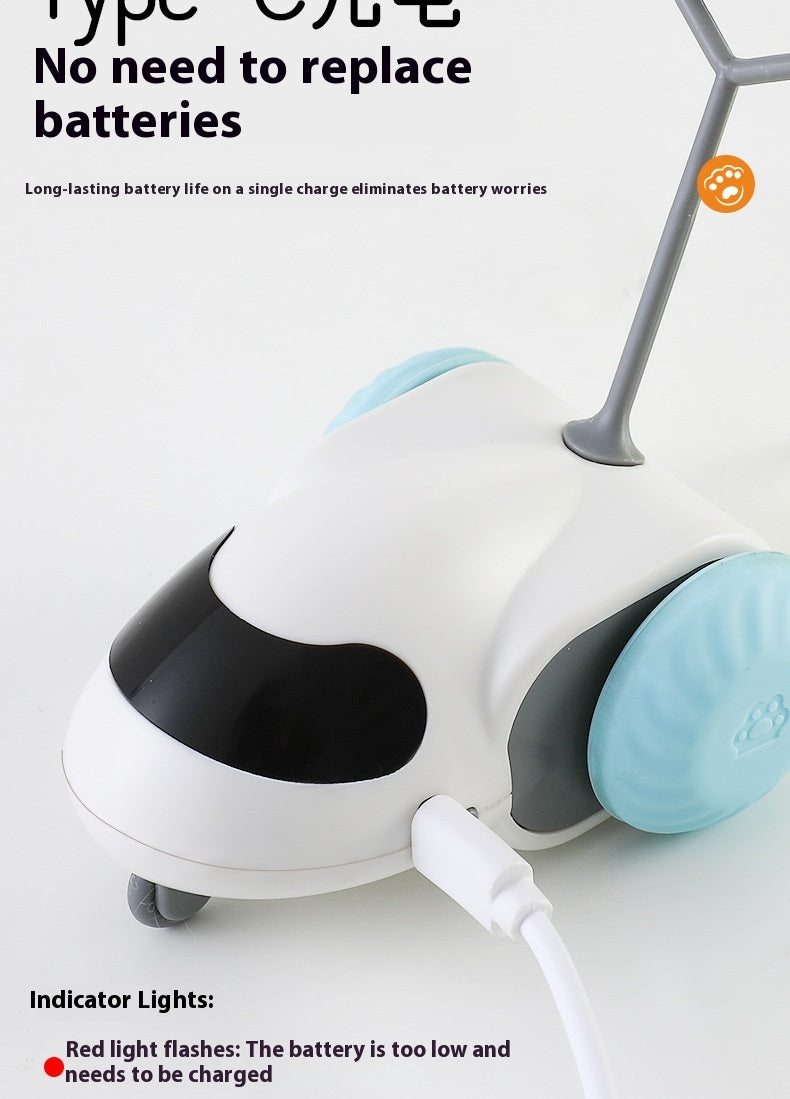 Smart Gravity Sensor Cat Toy Car – Electric Self-Running Chase Toy for Indoor Cats