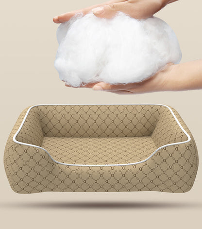 Waterproof Pet Bed – Bite-Resistant, Scratch-Proof, All-Season Kennel for Small Dogs